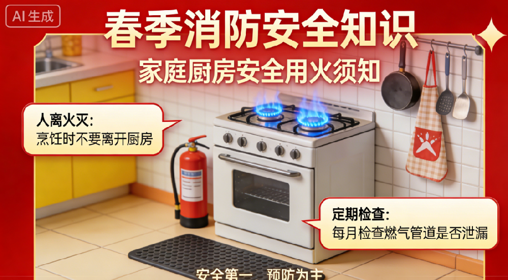 春季防火莫大意，这份消防安全知识请查收~